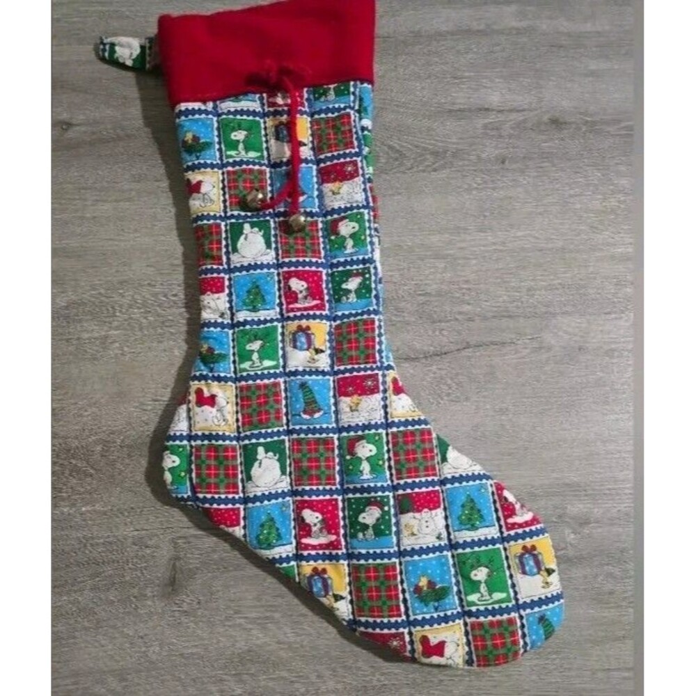 charlie brown christmas stocking